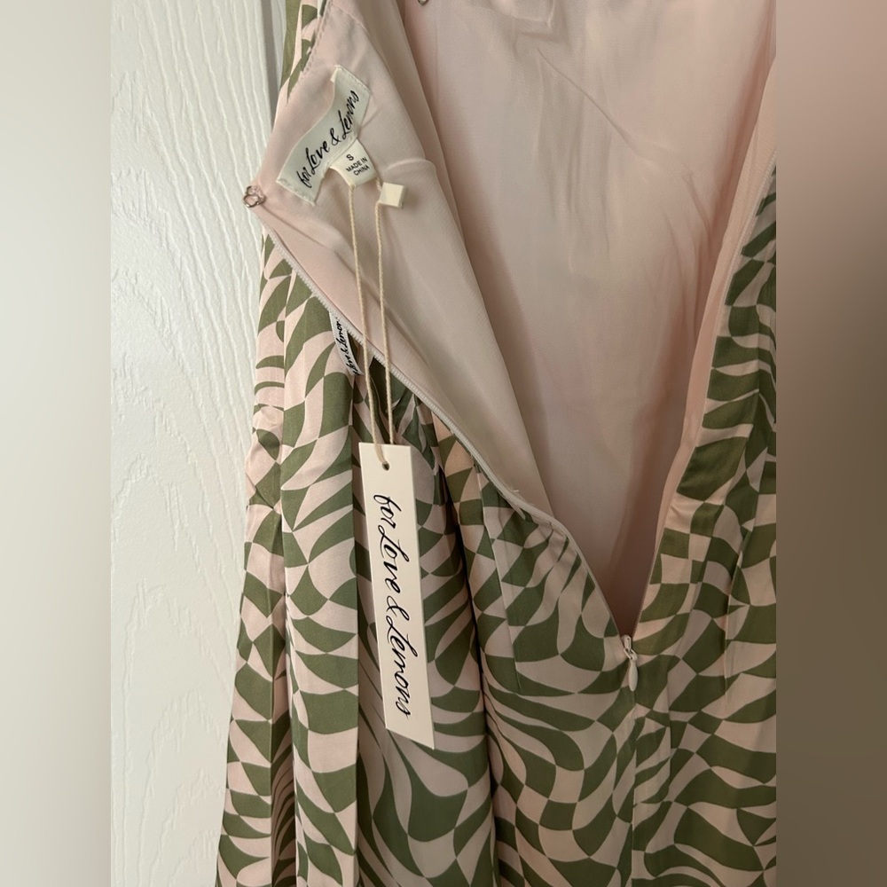 For Love and Lemons August mini Dress size small NWT - Picture 6 of 8